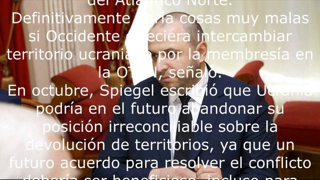 Ucrania Amenazó A Occidente.