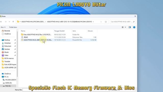 Flash IC Bios Komputer ASUS P7H55-M LE REV.1.01G Pesanan Dari Kab. Pamekasan смотреть онлайн