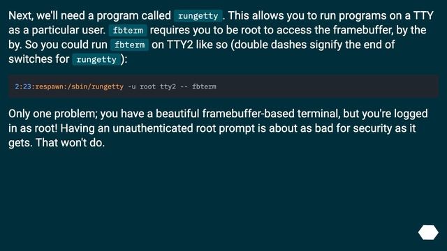 How do I make Ubuntu start fbterm in the tty on startup? смотреть онлайн