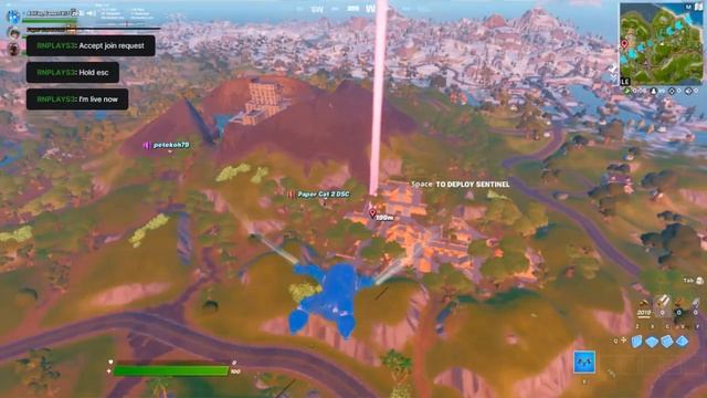 Fortnite Noob streaming on Twitch Studio Beta on HP Envy X360 AMD Ryzen 7 laptop (clipped) смотреть онлайн