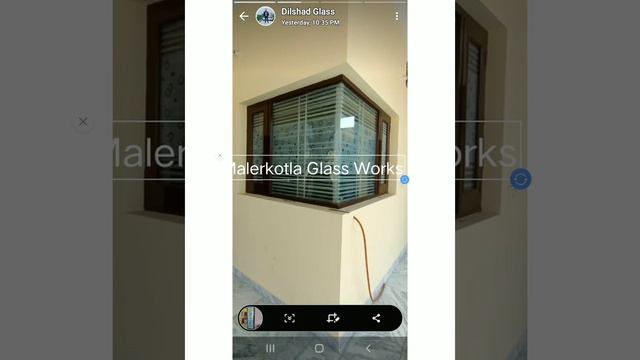 L window design|| corner glass design|| etching glass design||Malerkotla Glass Works! смотреть онлайн