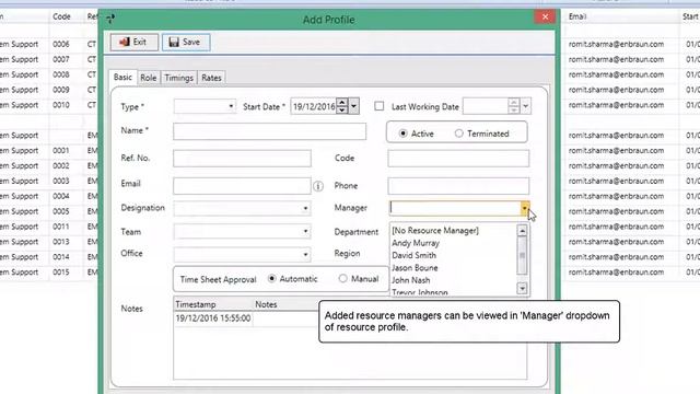 Import & Export Resource Manager - eRS Resource Planning Software смотреть онлайн