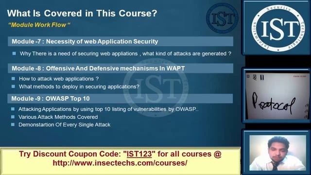 Web Application Penetration Testing Videos смотреть онлайн