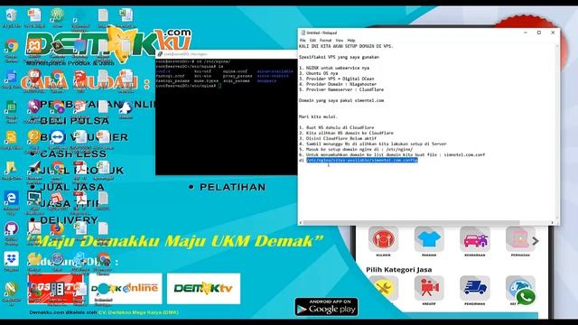 Cara Setting atau Pointing domain ke VPS UBUNTU + CLOUDFLARE смотреть онлайн
