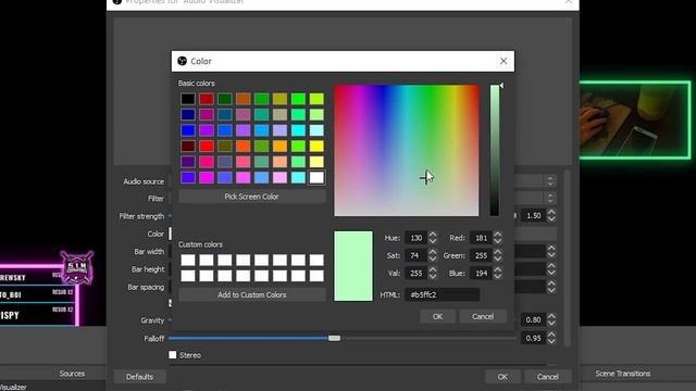 How to install a BEAUTIFUL Audio Visualizer in OBS! смотреть онлайн