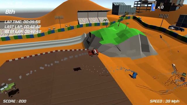 New Super Dirt Racers out now on Xbox and PC! смотреть онлайн