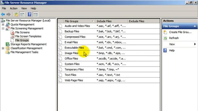 Configure File Server Resource Manager YouTube смотреть онлайн