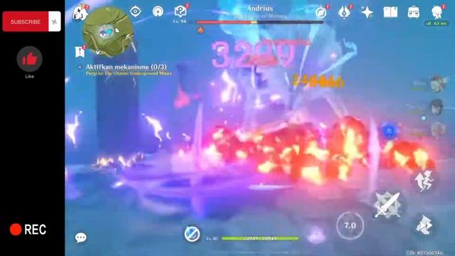 iPad mini 6 Testing Genshin Impact 60fps HD graphic || Genshin Impact Indonesia смотреть онлайн
