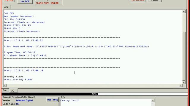 SeDiv WD Read/Write FLASH COM-Port смотреть онлайн
