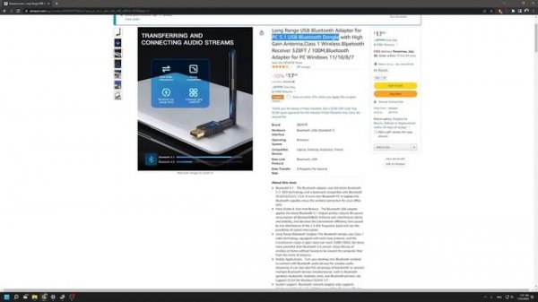possible fix for "bad" bluetooth adapter driver-windows 11/10