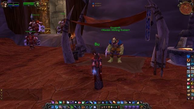 Krugosh (Master Mining Trainer) Location, WoW TBC смотреть онлайн