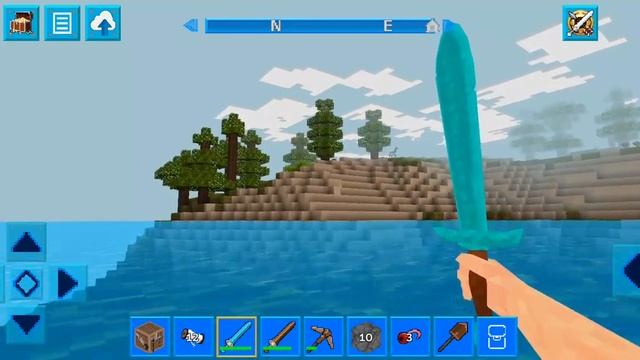 AdventureCraft 3D Block Building & Survival Craft Gameplay #2 (Android) смотреть онлайн