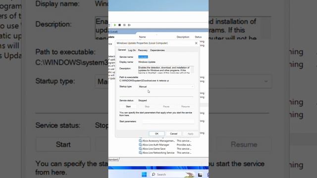 How to Disable/Enable windows update #windows #Windows11#Windowsupdate смотреть онлайн