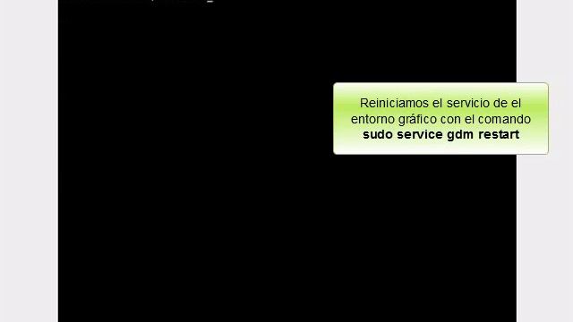 Ubuntu 10.04: Reiniciar entorno gráfico. Desde terminal TTY смотреть онлайн