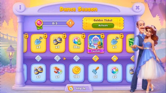 Gardenscapes Update - Version 6.2.0 - Dance Season [Playrix] смотреть онлайн