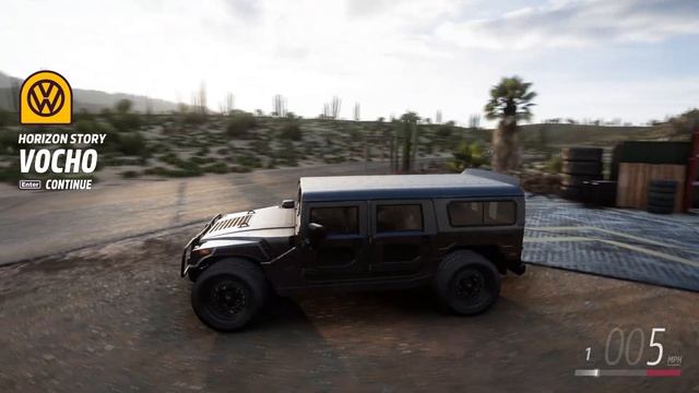 Abandoned Military HUMMER - Forza Horizon 5 - free roam Gameplay with original author's music - 4K смотреть онлайн