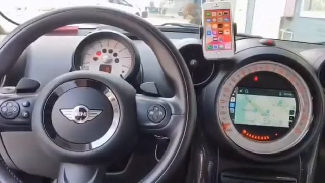 Mini Countryman 2016 installazione modulo Apple CarPlay wireless e Android auto . Xtremecaraudio смотреть онлайн