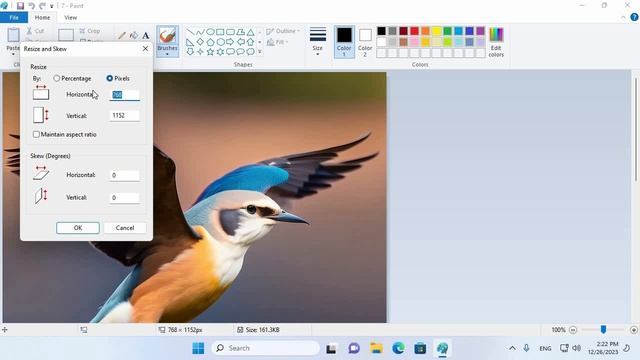How to Resize an Image in Windows Without Any Online Tool or Software (Using MS Paint) смотреть онлайн
