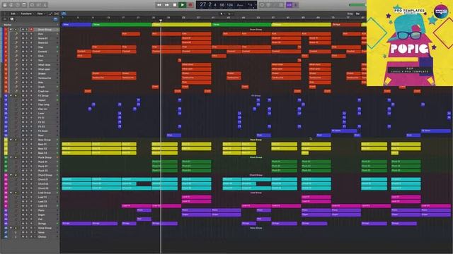 Pop Logic Pro X Template PopPig смотреть онлайн