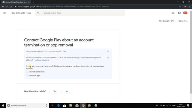 Google Play Developer Account Is Suspended/Terminated? (How to appeal) смотреть онлайн