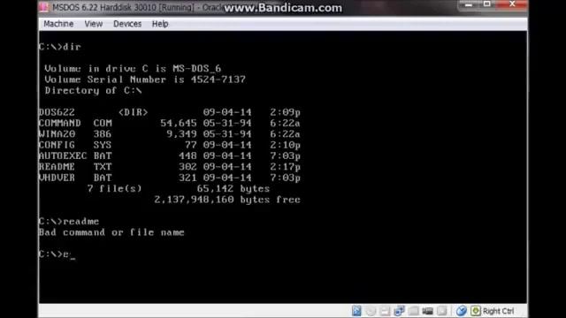 MSDOS 6 22 VHD Download