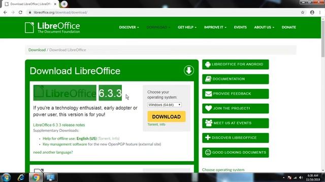 Libre Office 6.3.3 - How to download and install - [ Free Software ] CCC смотреть онлайн