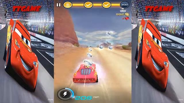 CARS 3 LIGHTNING LEAGUE - Lightning McQueen vs Cruz Ramirez - Gameplay Android / iOS смотреть онлайн