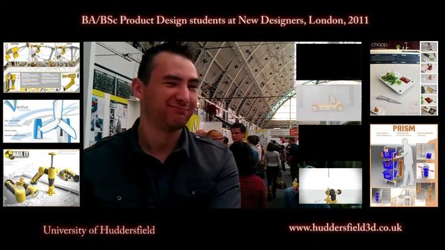 Martin Jordan winner of a New Designer awards talk about Product Design at Huddersfield смотреть онлайн