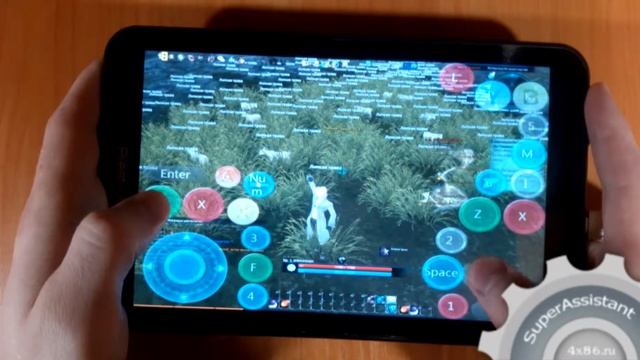 TERA: The Battle For The New World on Tablet, instruction, setting, gameplay for touch anyway смотреть онлайн