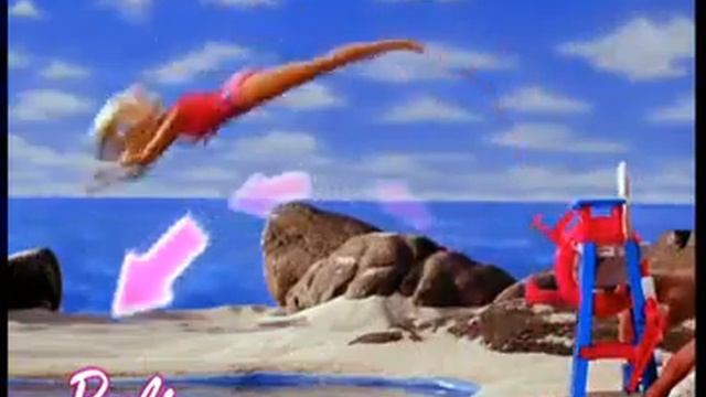Barbie I Can Be Lifeguard doll + Beach Bath Fun dolls commercial (Greek version) смотреть онлайн