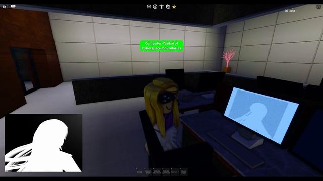 Bad Apple!! Displayed on a computer in Roblox Neon District смотреть онлайн