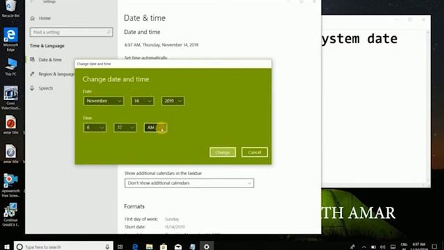 Time change my computer || Windows 7&8&10&laptops Change Time Zone - Adjust Time and Date || смотреть онлайн
