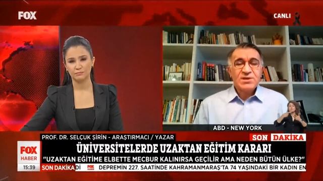 15 Şubat 2023 Fox TV Canlı Yayın Konuğu Prof. Dr. Selçuk Şirin смотреть онлайн