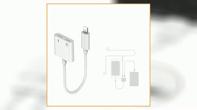 Dual Headphone Jack Adapter Audio with Charge Splitter for iPhone X / 8/ 7 Plus смотреть онлайн