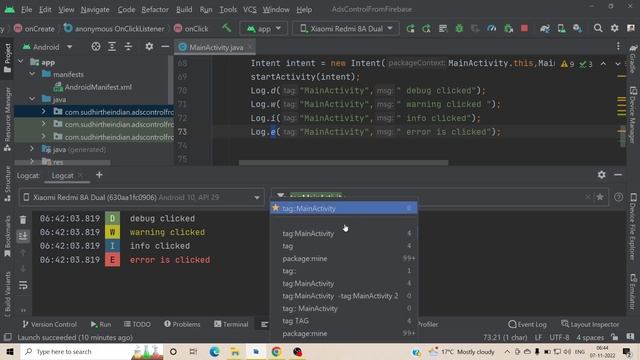 Android Studio new update Dolphin new Logcat смотреть онлайн