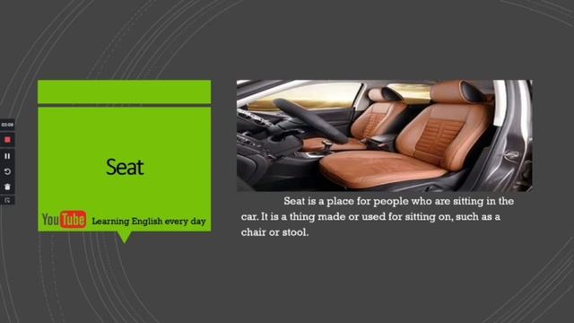 Episode 44 | Parts of Car | Short Video #learningenglisheveryday #carlearning смотреть онлайн