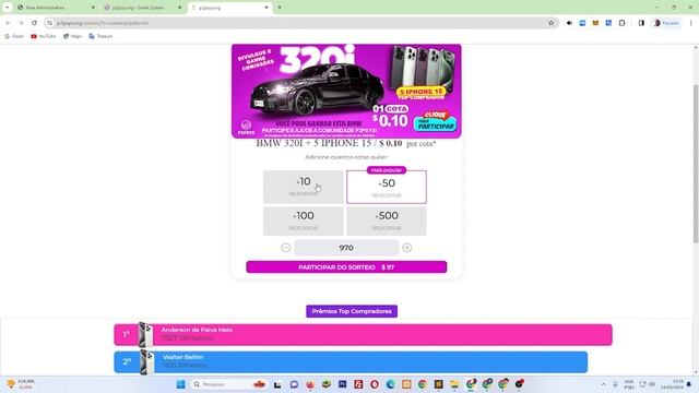 Tutorial raffle of a BMW 320i + 5 iPhone 15 - EN смотреть онлайн