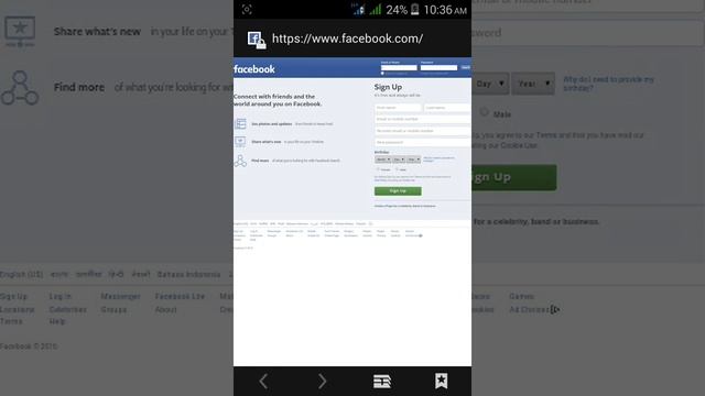 Browse facebook desktop version on your android смотреть онлайн