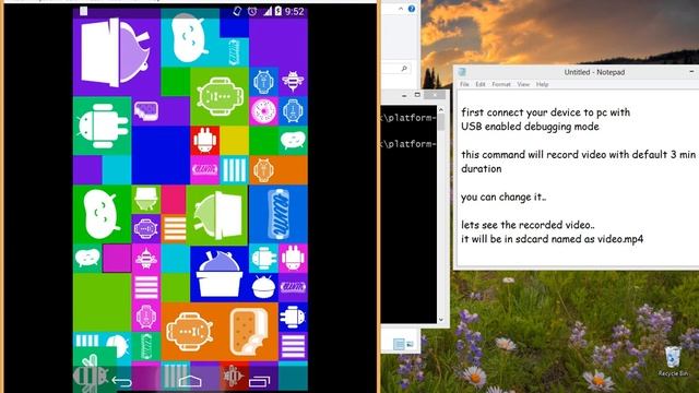 [HOW To] Recording Screen on Android Kitkat 4.4+ Devices смотреть онлайн