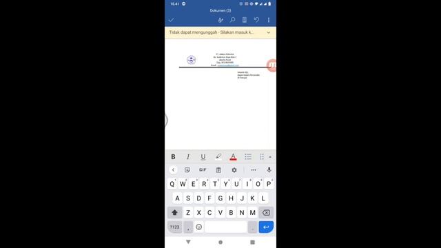 Membuat Surat Penawaran pada Microsoft Word di hp android смотреть онлайн