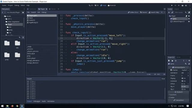 Prefabs and Tilesets | Godot Workshop (Winter 2019) смотреть онлайн