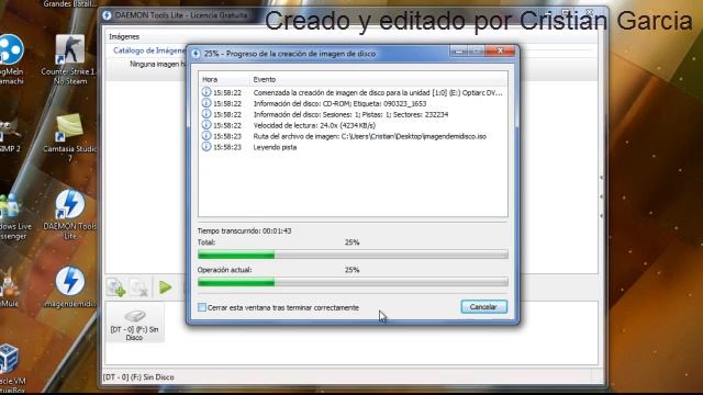Tutorial - Crear imagen de disco ISO con Daemon Tools [HD][Español-España] смотреть онлайн