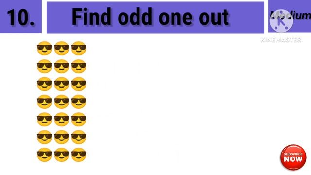 Find The Odd One Out Emoji Quiz🤔😎 Difference Quiz #youtubevideo смотреть онлайн