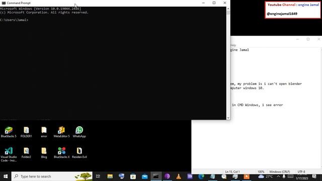 Can't Open Blender App in Windows 10 & 11 смотреть онлайн