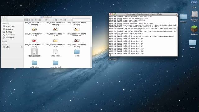 How to make a Bukkit Server Mac + Plugins смотреть онлайн