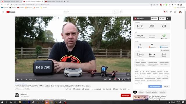 Mads Tech says new Fat Shark / Walksnail firmware is worse, not better. My response. смотреть онлайн