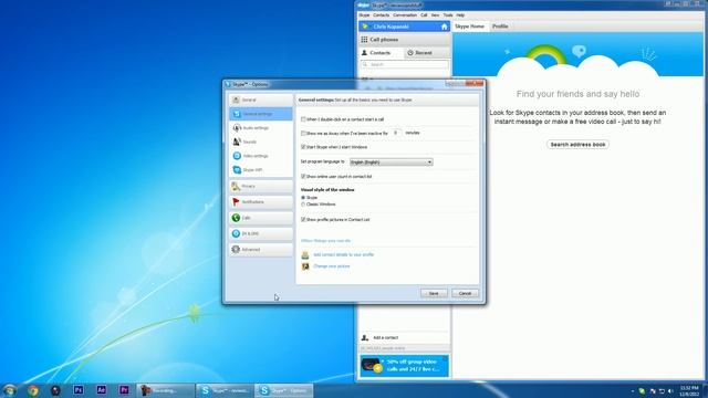 How-To : Get rid of Skype in the task bar without Signing off! смотреть онлайн