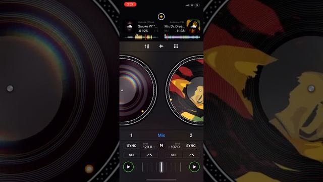 DJ controller on your iOS ANY smart phone DJAY APP / SoundCloud/ Like comment subscribe смотреть онлайн
