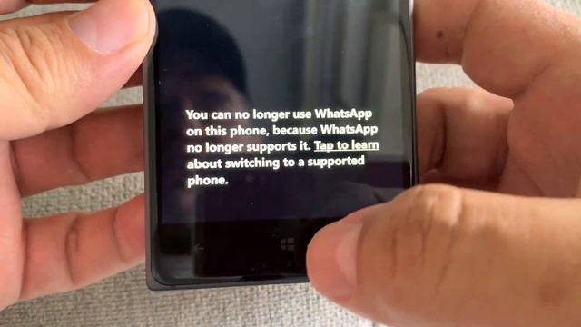You can no longer use WhatsApp on any Windows Mobile Phone - Phone not supported смотреть онлайн