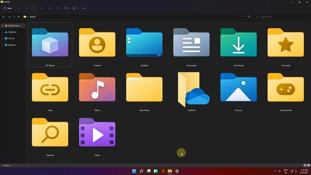 Windows 11 All Default Themes Review смотреть онлайн